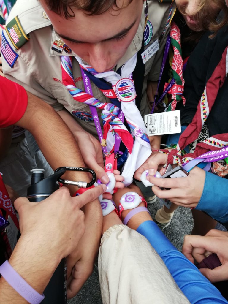 24th World Scout Jamboree Giorno 4 AGECS Associazione Guide